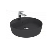 Creavit LP146 Loop 45cm Masa Üstü Çanak Lavabo Mat Antrasit thumbnail 2