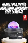 Dönen Işıklı Disko Topu Projektör Müzik Çalarlı Disco Speaker thumbnail 1