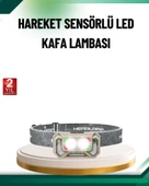 Şarjlı Wave Sensörlü Led Kafa Feneri Outdoor Kullanım thumbnail 1