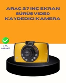 Araç Ön Kamera Full Hd Kayıt Ve G Sensor Özellikli thumbnail 1
