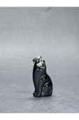 gemsartdeco HEMATİT DOĞALTAŞ KOLYE UCU KEDİ thumbnail 1
