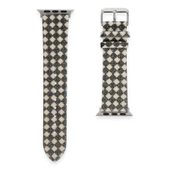 Watch 38Mm Karo Motif Kordon - Siyah thumbnail 1