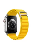 Newface Apple Watch 42mm Mountain Kordon - Sarı thumbnail 1