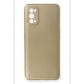 Newface Realme 7 Pro Kılıf First Silikon - Gold thumbnail 2