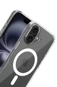 Newface Apple iPhone 17 Combo Sert Şeffaf Magsafe Kapak - Şeffaf thumbnail 3