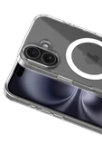 Newface Apple iPhone 17 Combo Sert Şeffaf Magsafe Kapak - Şeffaf thumbnail 2