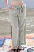 Mint Green Muslin Slit Trouser thumbnail 1