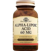 Solgar Alpha Lipoic Acid 60 Mg 30 Kapsül thumbnail 1