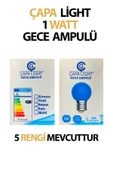 Gece Lambası Ampulü Çapa Light 1 Watt thumbnail 2