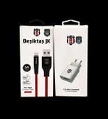 Beşiktaş Lisanslı TYPE-C Kablo ve Şarj Başlığı thumbnail 1