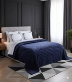 ECOSSE BLANK SET AGOSSA VERSACE BATTANİYE SETİ MAVİ thumbnail 3