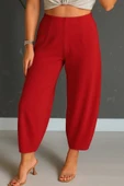 Kadın Yüksek Bel Krep Pantolon thumbnail 3