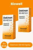 Biowell Dekinon D3K2 Sprey 20 ml x 2 Adet thumbnail 1