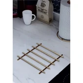 Yanmaz Paslanmaz Çelik Nihale Gold Renk thumbnail 1