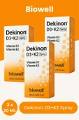 Biowell Dekinon D3K2 Sprey 20 ml x 3 Adet thumbnail 1