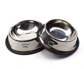 Paslanmaz Çelik Metal Mama Kabı 18 cm. thumbnail 2