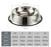 Paslanmaz Çelik Metal Mama Kabı 22 cm. thumbnail 3