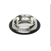 Paslanmaz Çelik Metal Mama Kabı 34 cm. thumbnail 2