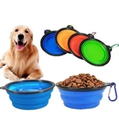 Katlanabilir Kedi Köpek Mama-Su Kabı thumbnail 1