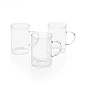 DecoHandy 6'lı Cam Kupa 200 ml thumbnail 4
