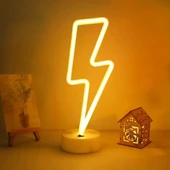 Şimşek Neon LED Lamba thumbnail 3