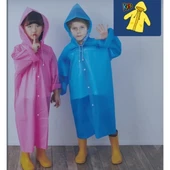 Kapüşonlu Çocuk Yağmurluk thumbnail 1