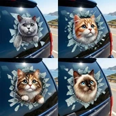Fulcar Kedi Tasarımlı Araç Stickerı thumbnail 1