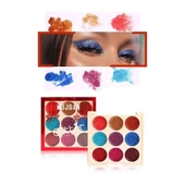 9 Renk Glitter Diamond Far Paleti - 2'li Set thumbnail 4