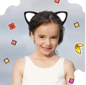 Kedi Kulak Taç Pofuduk thumbnail 2