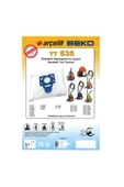 Arçelik S 6355 Yp Bez Toz Torbası 20 Adet thumbnail 1