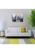 Sisli Şehir Canvas Tablo (50x70) thumbnail 3