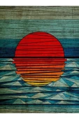 Günbatımı Canvas Tablo (50x70) thumbnail 3