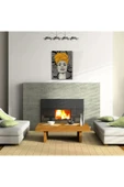 Aura Sarı Siyah Canvas Tablo (50x70) thumbnail 1