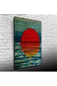 Günbatımı Canvas Tablo (50x70) thumbnail 2