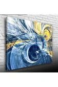 Sarı Lacivert Gece Canvas Tablo (50x70) thumbnail 1