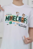 Minecraft Baskı Erkek Çocuk Şortlu Takım thumbnail 3
