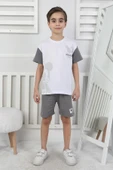 Mickey Baskı Erkek Çocuk Şortlu Takım thumbnail 3