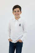 Polo Yaka Basic Erkek Çocuk Sweatshirt thumbnail 3