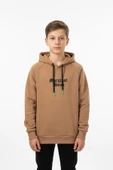 Kapşonlu Baskılı Erkek Çocuk Sweatshirt thumbnail 2