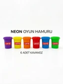 LETS 6 RENK NEON OYUN HAMURU 660 G thumbnail 3