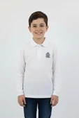 Polo Yaka Basic Erkek Çocuk Sweatshirt thumbnail 1
