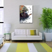 Maymun Asker Kanvas Tablo 50 x 70 thumbnail 2