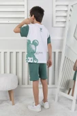 Mickey Baskı Erkek Çocuk Şortlu Takım thumbnail 5