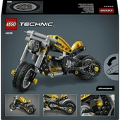 LEGO 42225 Technic Sarı Motosiklet thumbnail 4