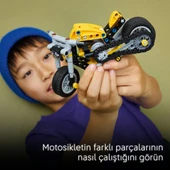 LEGO 42225 Technic Sarı Motosiklet thumbnail 8