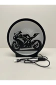 Butik Manzaralı Motor Dekoratif Led Lamba thumbnail 1