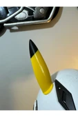 Butik 3d Baskı Pikachu Kulak Şekilli Kask Aksesuarı thumbnail 3