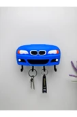 3D Baskı Dekoratif BMW E46 Model Tasarımlı Anahtar Askılığı thumbnail 2