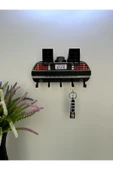 3D Baskı Anahtarlık Askısı DeLorean Model thumbnail 1