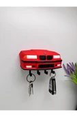 3D Baskı Dekoratif BMW E36 Model Tasarımlı Anahtar Askılığı thumbnail 4